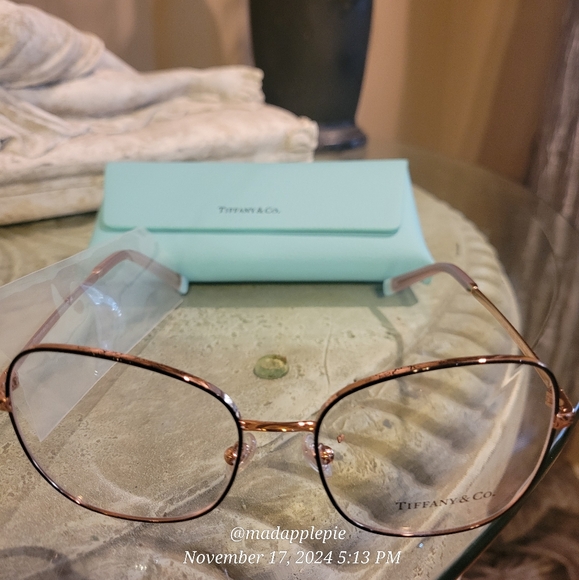 Tiffany & Co. TF1146 Rubedo Eyeglasses Frame Only Luxury Designer Celebrity #124 - Picture 15 of 15